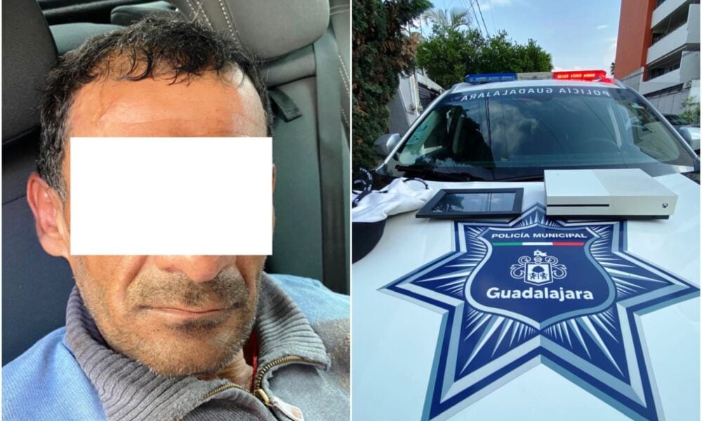 Policía GDL detiene a uno tras robar casa en Providencia