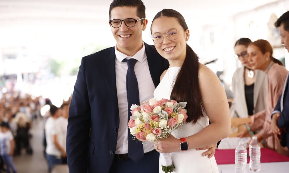Se casan más de mil en ceremonia de matrimonios colectivos de Guadalajara