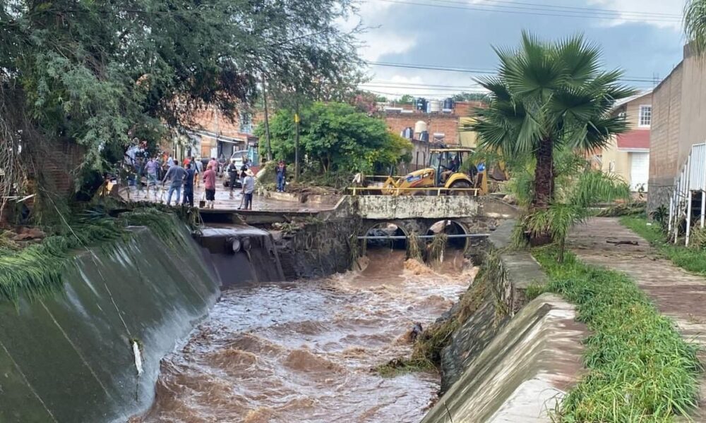 Lluvias dejan un fallecido y 120 viviendas afectadas en Zapotlanejo