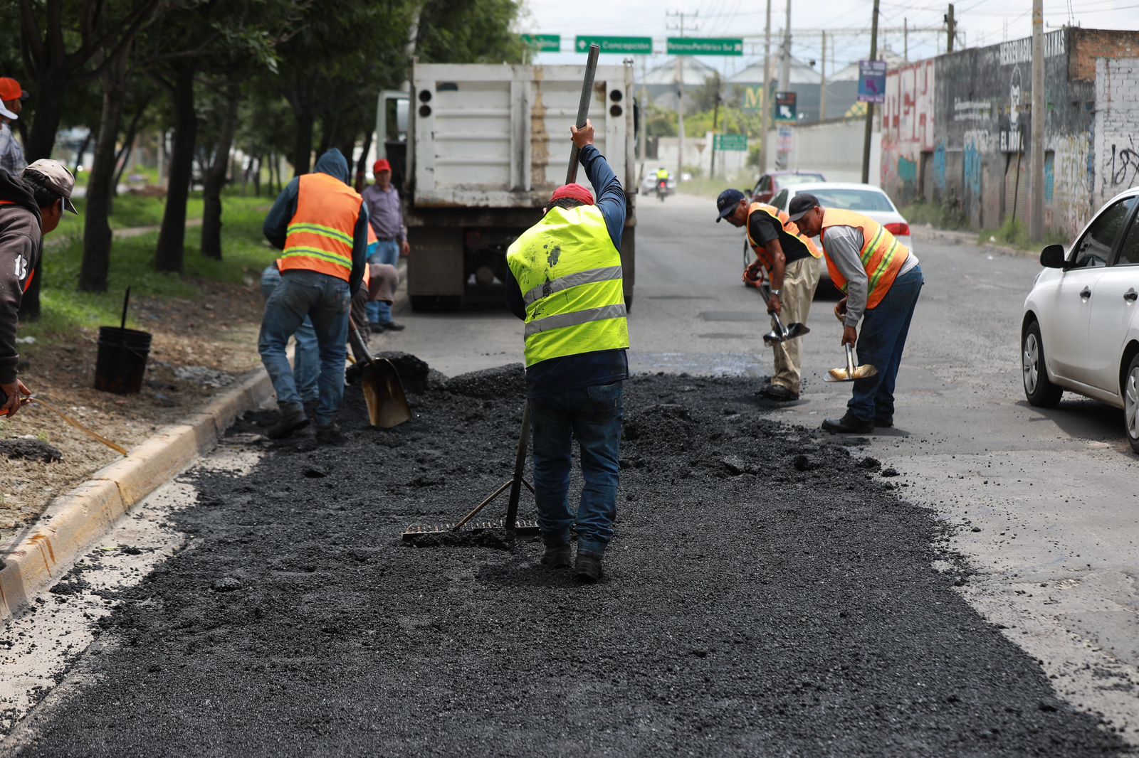 Toda avenida Adolf Horn será reencarpetada: Tlajomulco