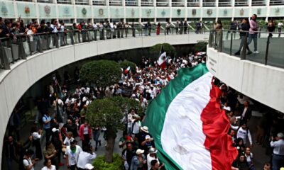 Lomelí condena toma del Senado por manifestantes