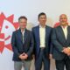 Alfaro y Lemus realizan gira de trabajo en EE. UU.; visitan Silicon Valley