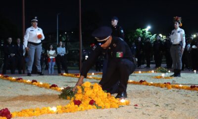 Comisaría de Guadalajara rinde homenaje a elementos caídos