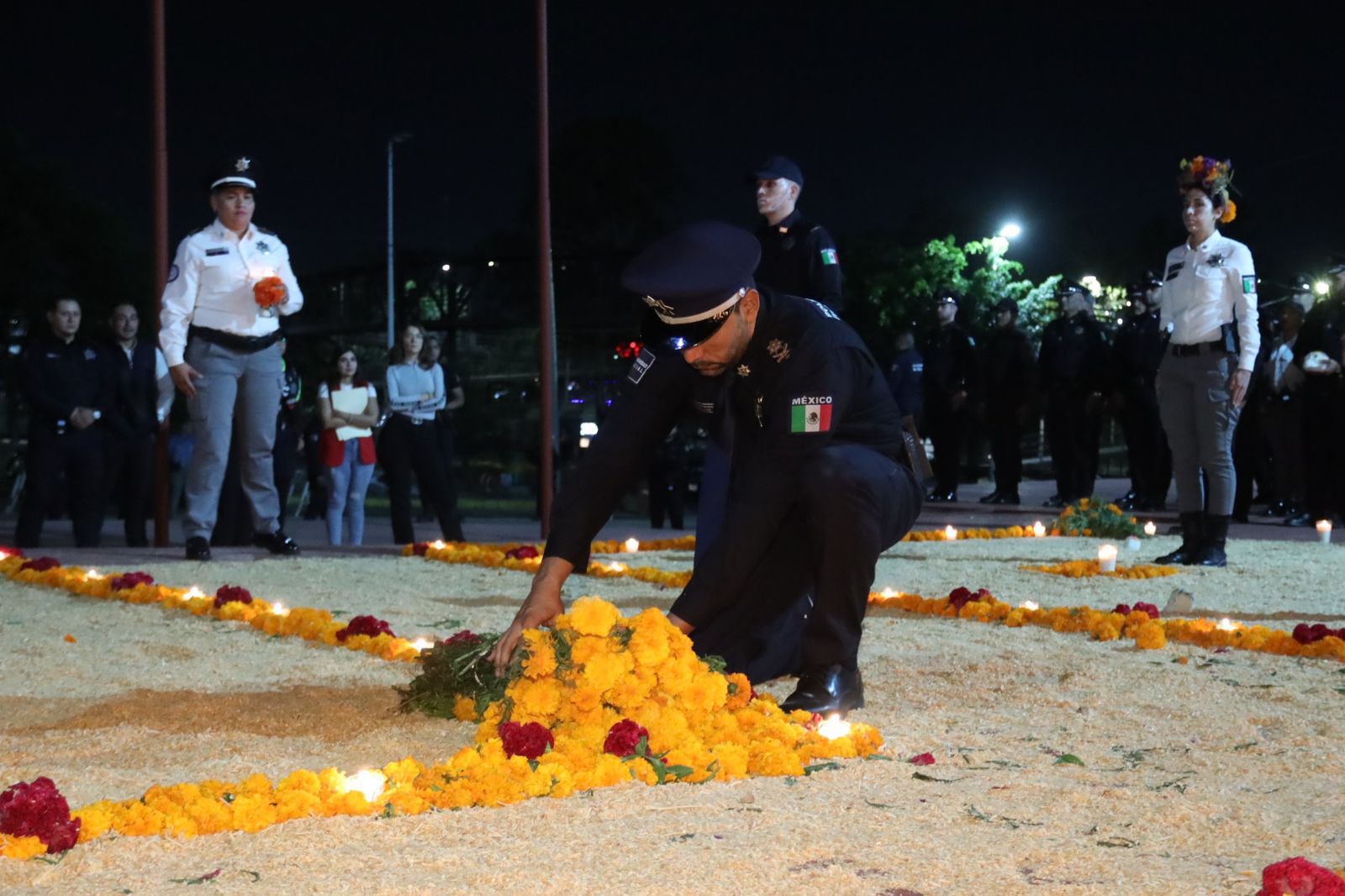 Comisaría de Guadalajara rinde homenaje a elementos caídos