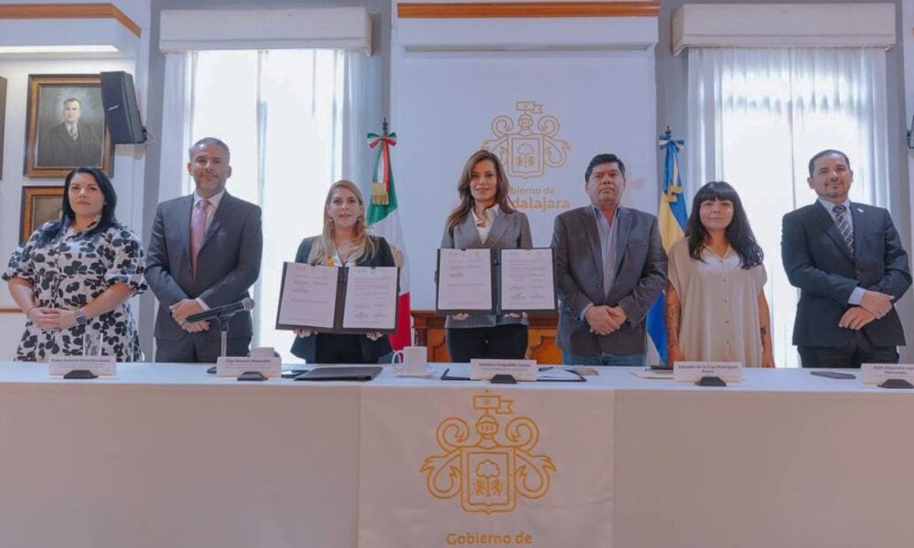 Guadalajara firma convenio de colaboración con el ITEI