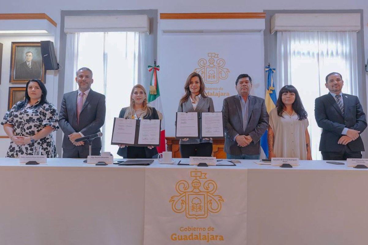 Guadalajara firma convenio de colaboración con el ITEI