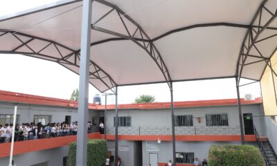 Obras en la secundaria mixta 54 de analco