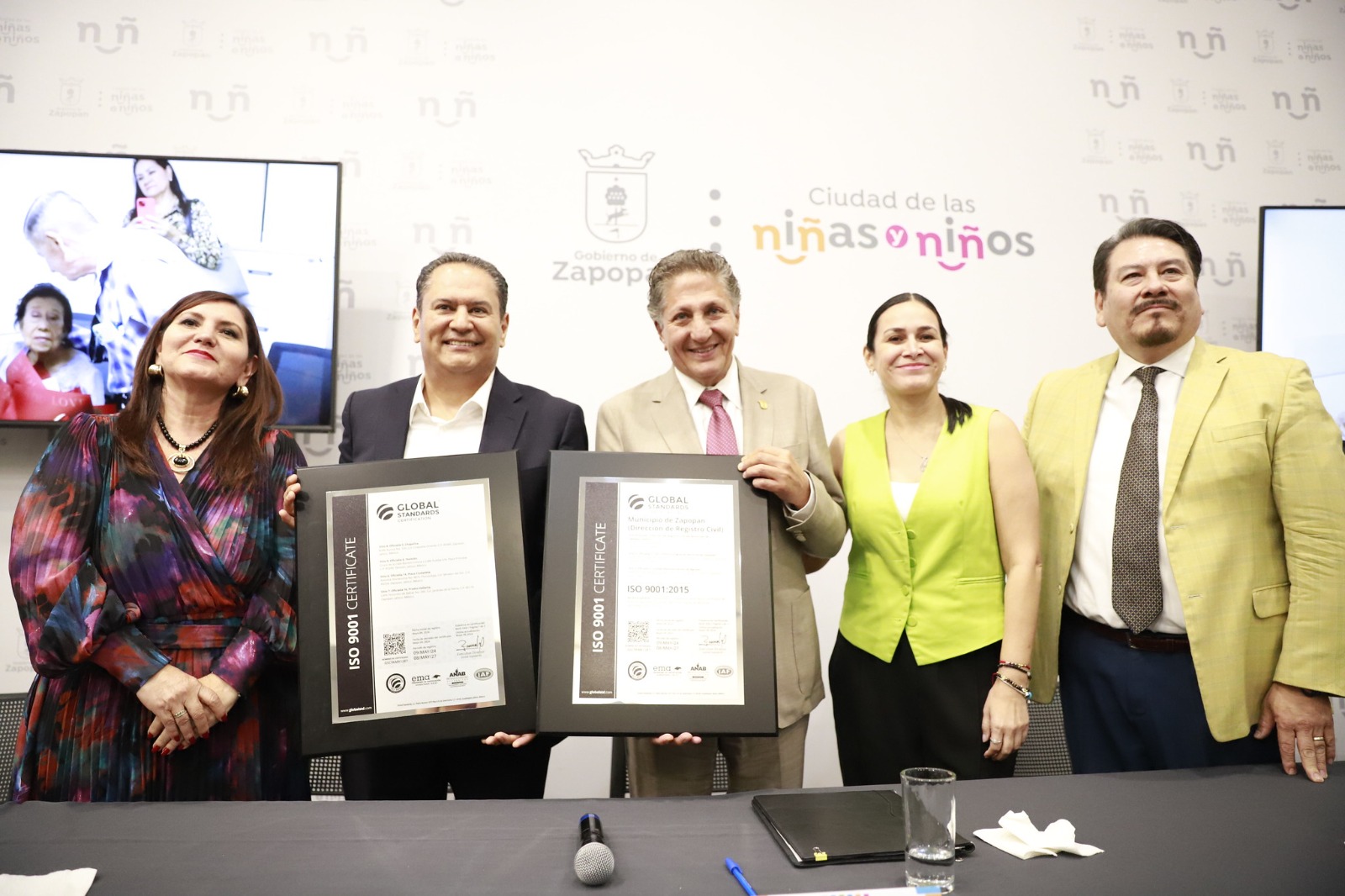 Dirección del Registro Civil de Zapopan recibe certificación