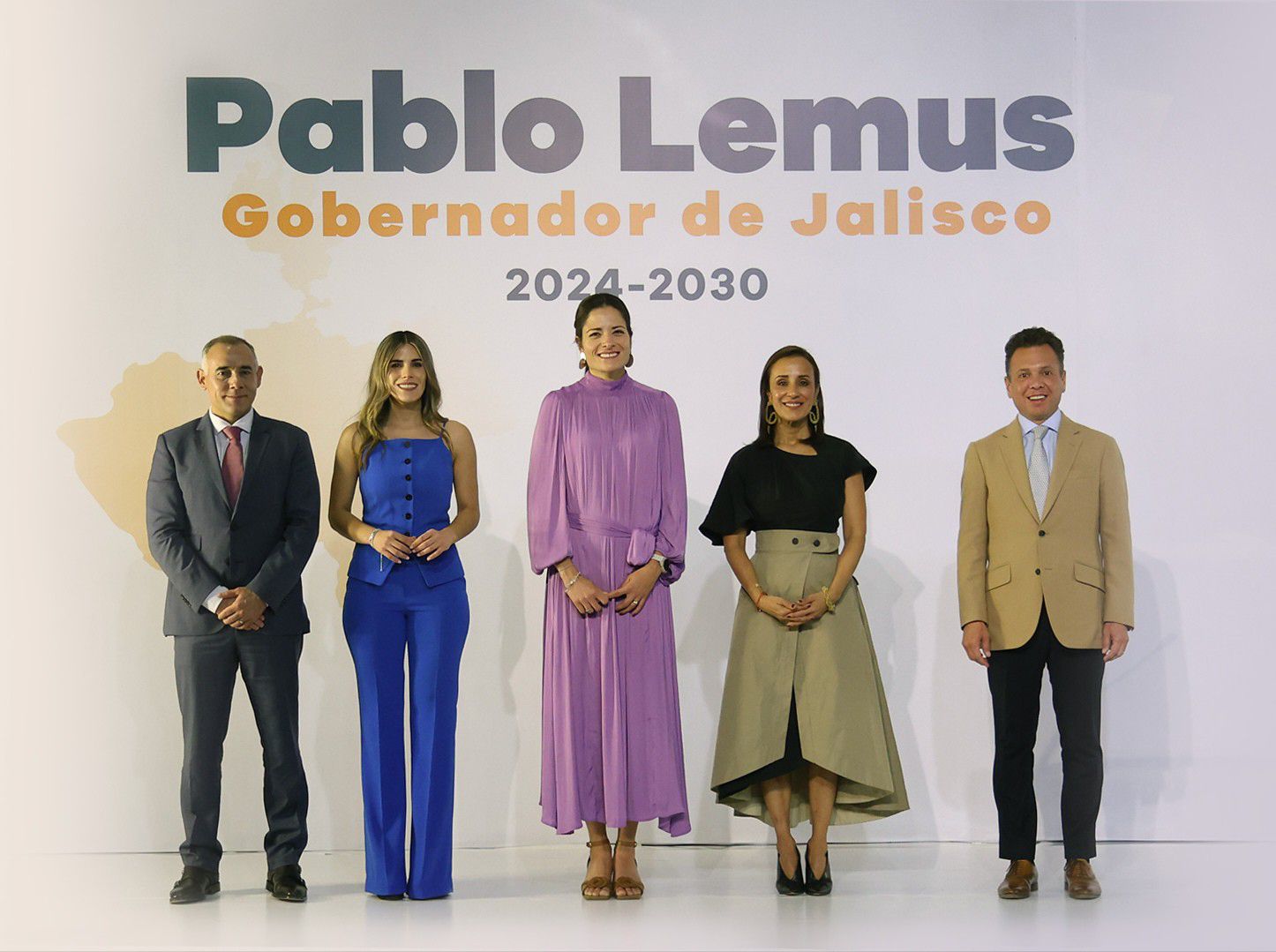 Lemus presenta nuevos integrantes de su próximo Gabinete