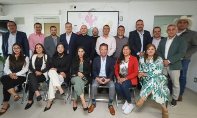 Lemus Navarro se reúne con diputados y alcaldes de Hagamos