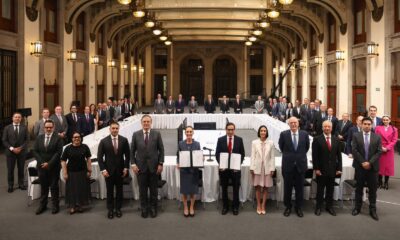 Sheinbaum firma acuerdo contra la inflación