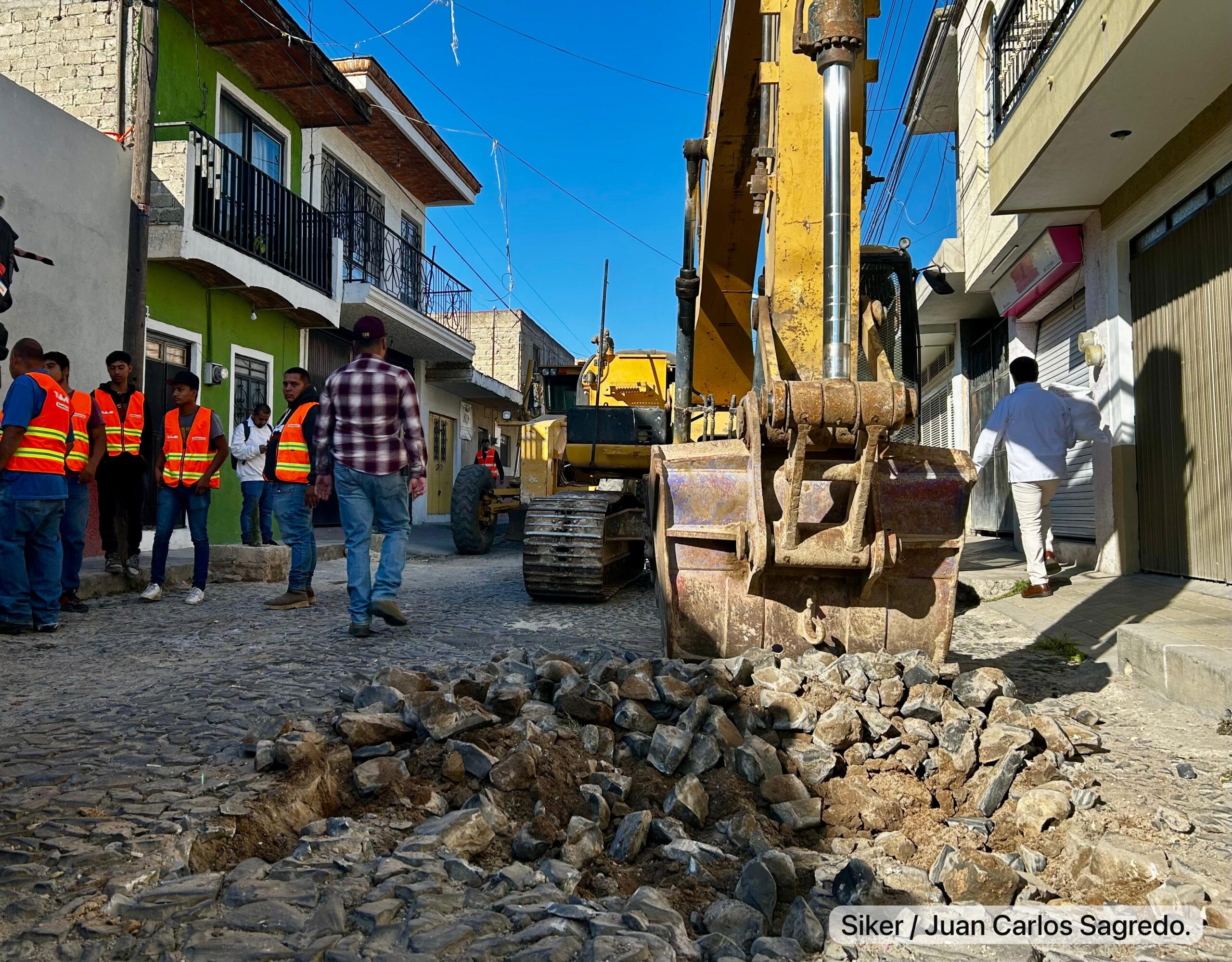 Tlajomulco destina 6.2 mdp en pavimentación de calles de San Agustín