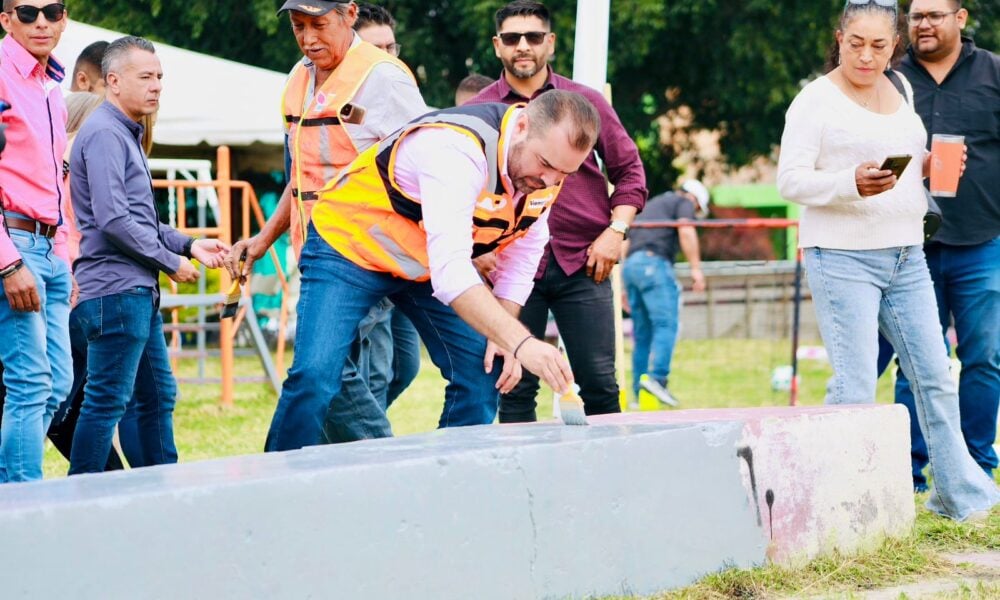 Tlajomulco intensifica rescate de espacios públicos