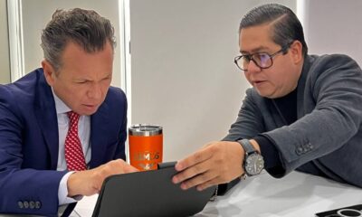 Pablo Lemus y Édgar González detallan obras para Lagos de Moreno