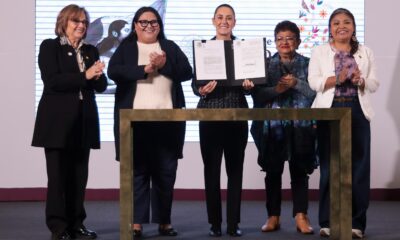 ‘Las mujeres ya estamos en la Constitución’: Sheinbaum 