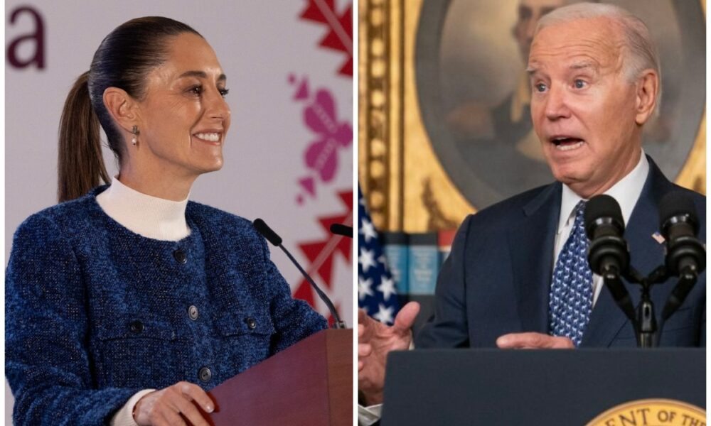 Biden agradece a Sheinbaum incautación histórica de fentanilo