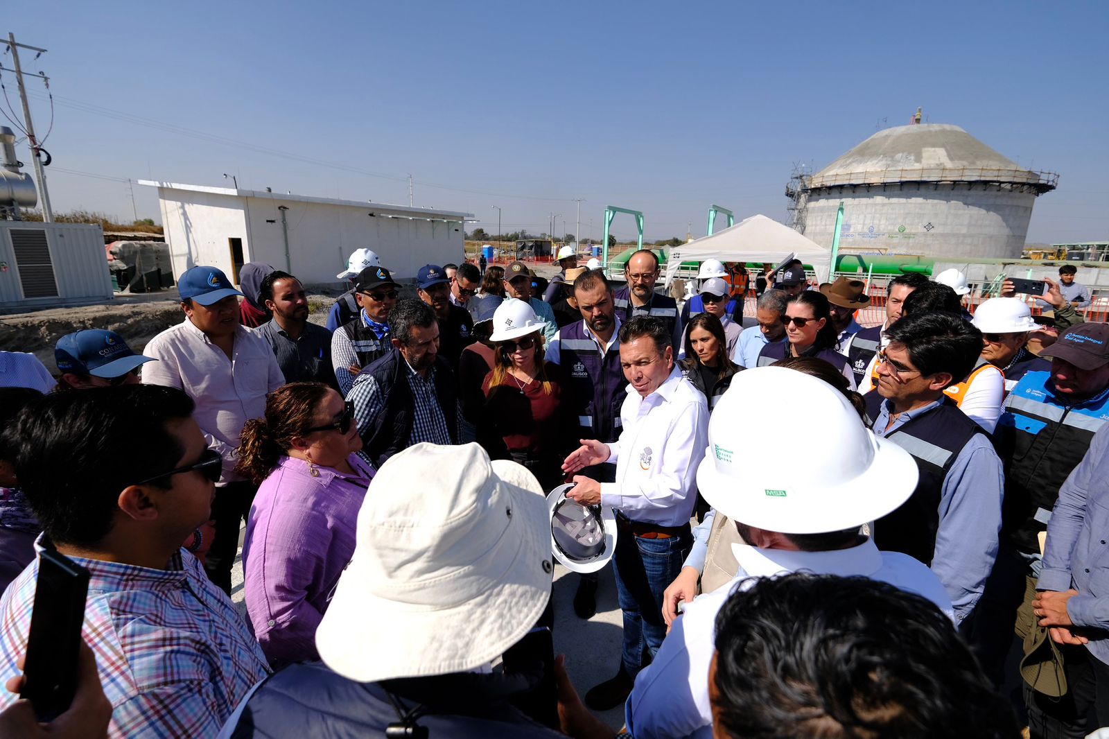 Gobierno de Jalisco y Conagua supervisan Río Santiago