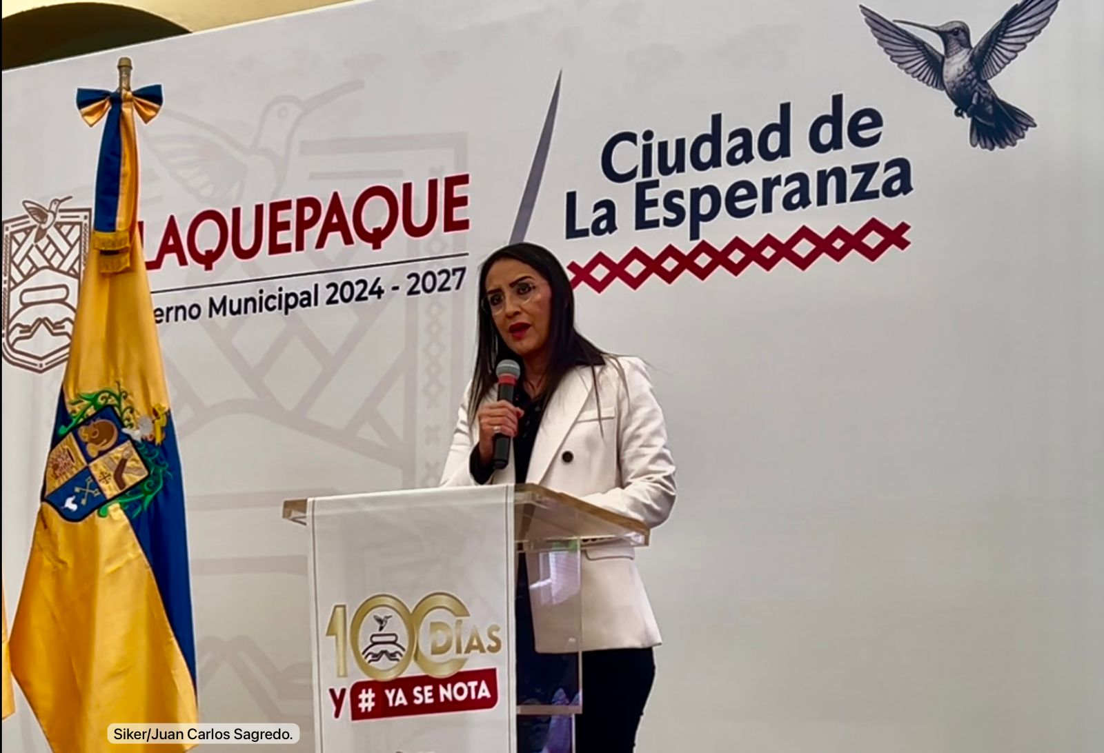 Ahorro de 200 mdp llegarán a obras: Laura Imelda rinde informe a 100 días de gobierno