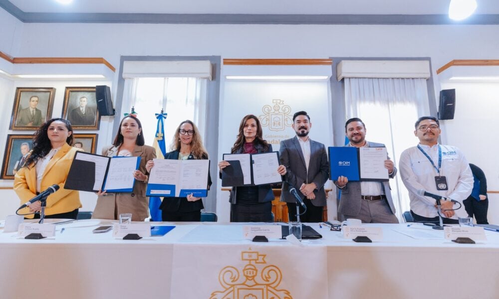 Guadalajara, Zapopan y Tlajomulco renuevan compromiso con la atención migrante