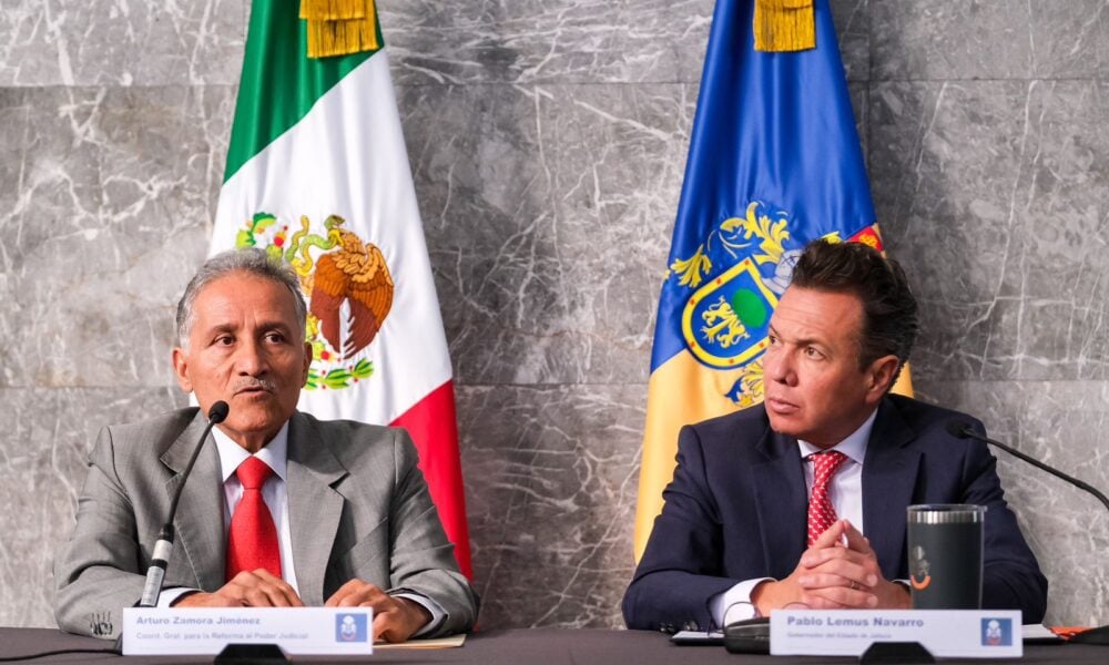 Lemus va por reforma judicial en Jalisco