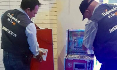 Tlajomulco asegura 27 maquinitas tragamonedas