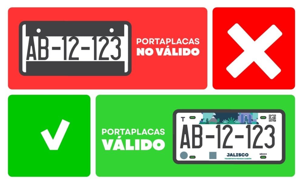 Hoy inicia operativo contra portaplacas en Jalisco, habrá multas