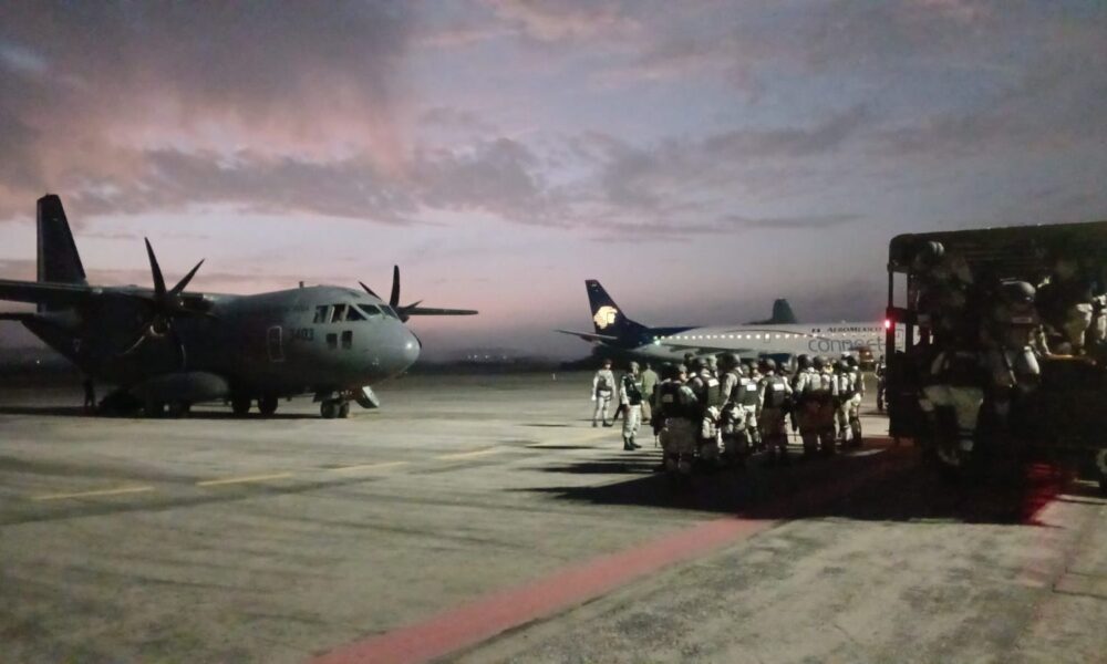 10 mil elementos de la guardia nacional en la frontera