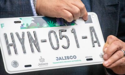 El Gobierno de Jalisco arrancó ya la sustitución obligatoria de placas vehiculares para las matrículas que terminan en 1.