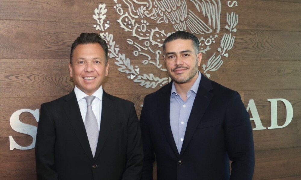 Lemus se reúne con Harfuch en CDMX