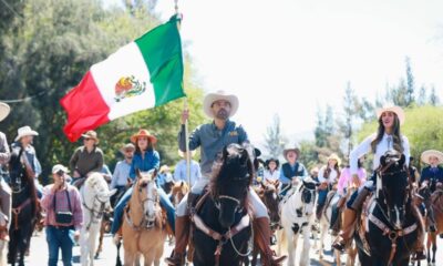 Más de mil 500 jinetes participaron en la Fiesta del Caballo de Tlajomulco 