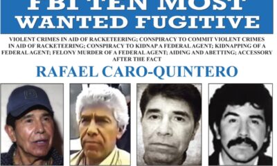 México extradita a 29 líderes delictivos, entre ellos Caro Quintero