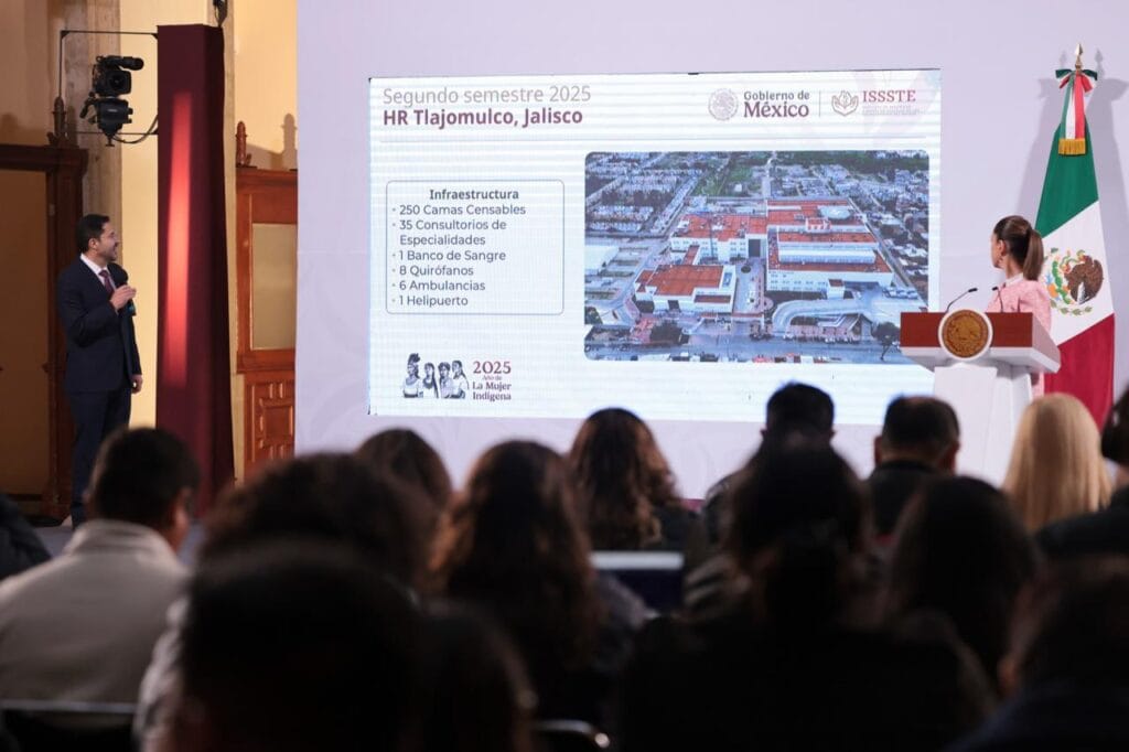 Sheinbaum anuncia inauguración de 33 nuevos hospitales en 2025