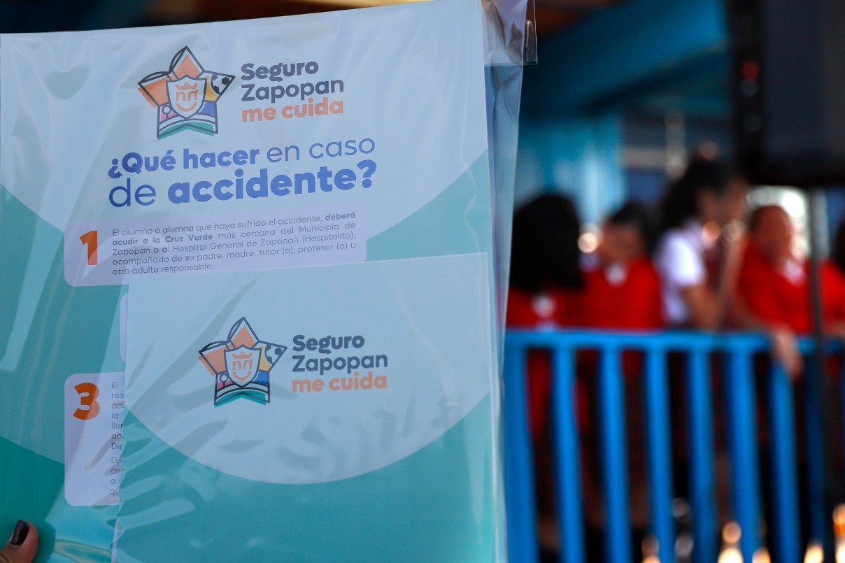 Zapopan otorga seguro médico a niñas y niños de escuelas públicas