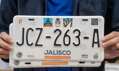 Así son las nuevas placas vehiculares de Jalisco
