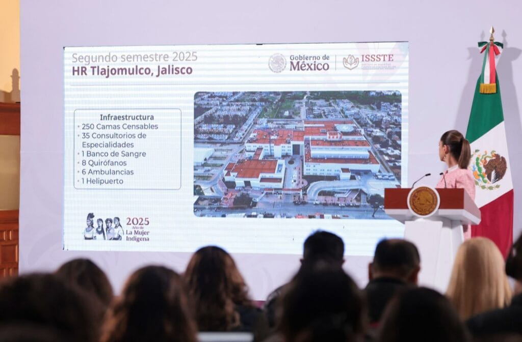 Hospital Regional de Tlajomulco abrirá sus puertas en 2025: Sheinbaum