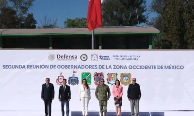 el gobernador de jalisco, pablo lemus, con otros gobenadores