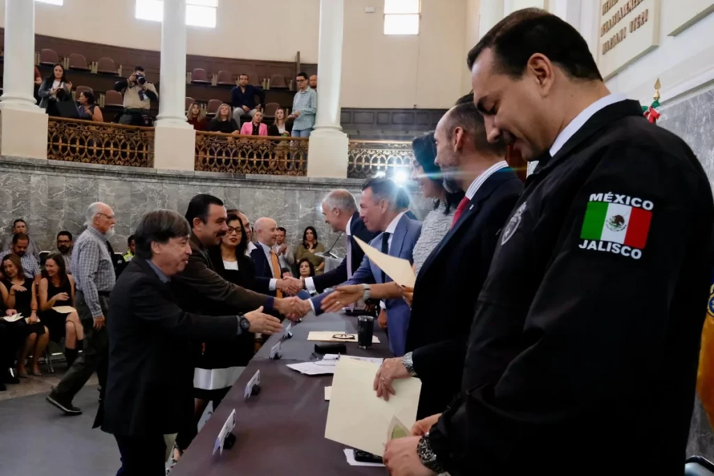 Entrega de reconocimientos en Informe de Actividades 2024 del Consejo Ciudadano de Seguridad