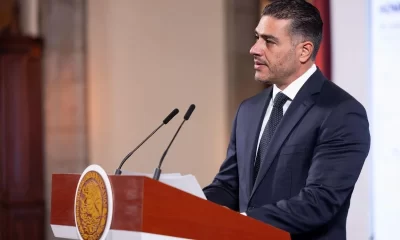 El secretario de Seguridad, Omar García Harfuch