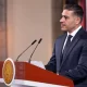 El secretario de Seguridad, Omar García Harfuch