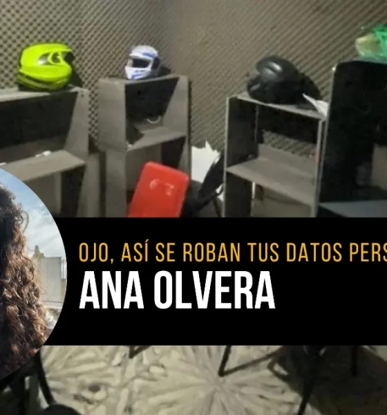 Columna de Ana Olvera sobre el robo de datos personales