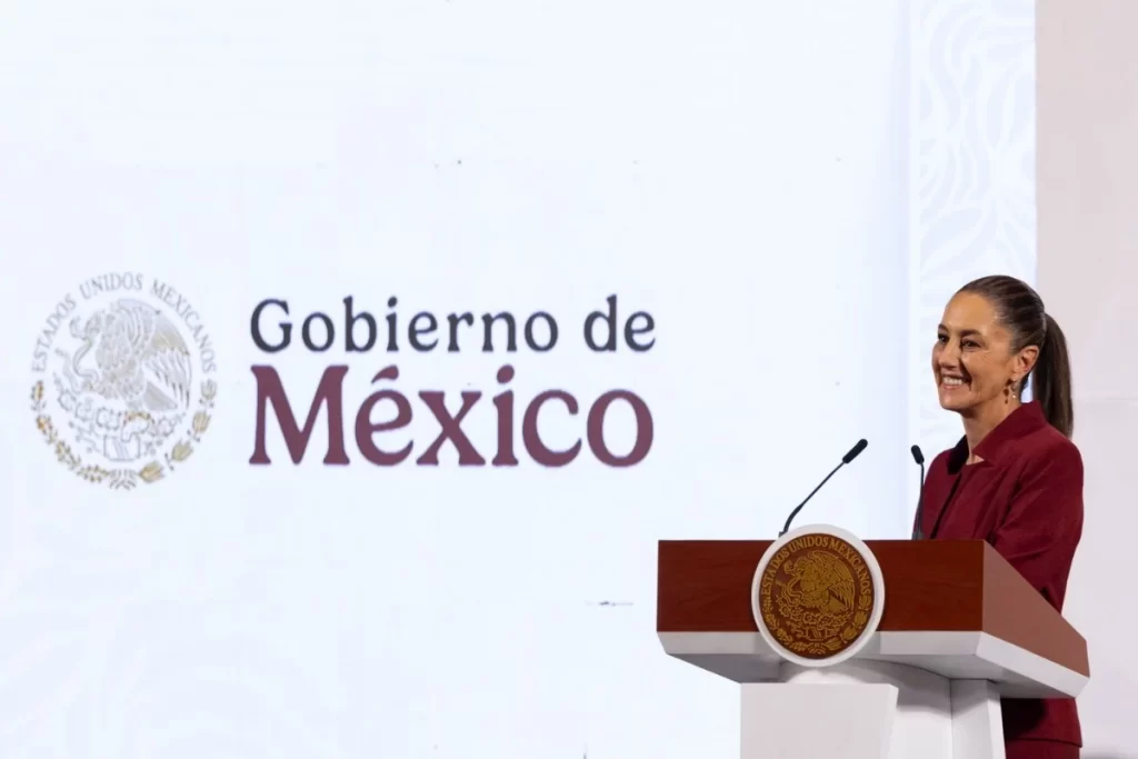 La Presidenta de México, Claudia Sheinbaum.