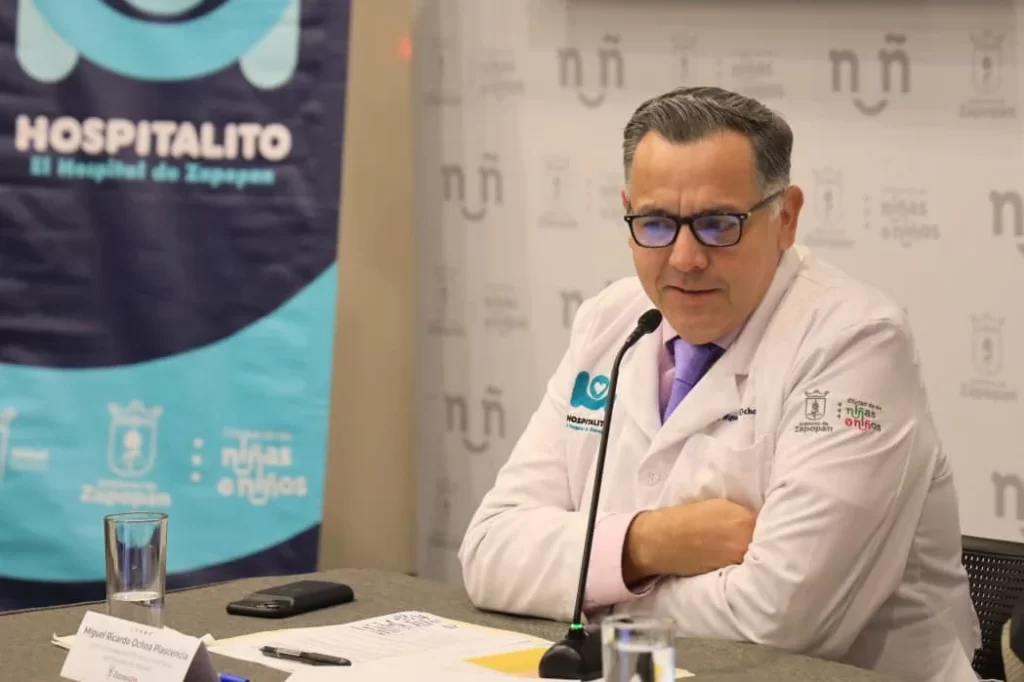 El director de Salud Zapopan, Miguel Ochoa Plascencia