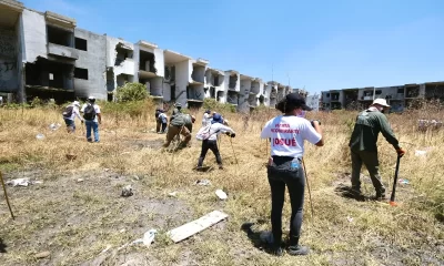 Madres buscadoras realizan trabajos en Tlajomulco