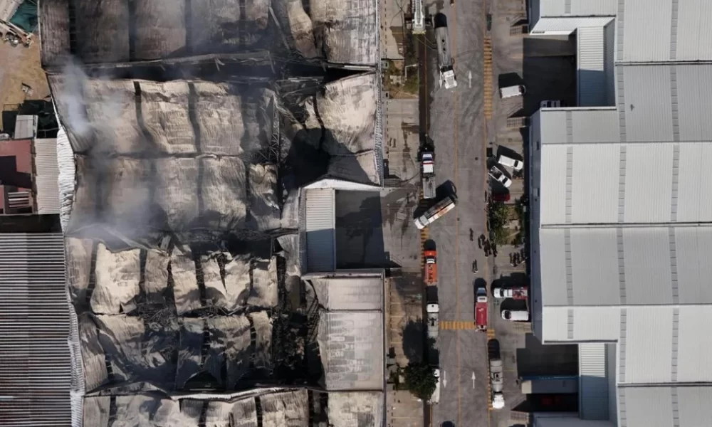 incendio en colonia alamo industrial