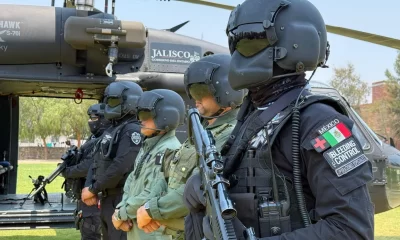 Policías del Jalisco realizan operativo en zona altos norte