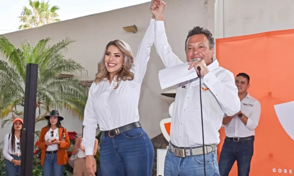 En la campaña, Pablo Lemus acompañó a Cecilia Ruvalcaba