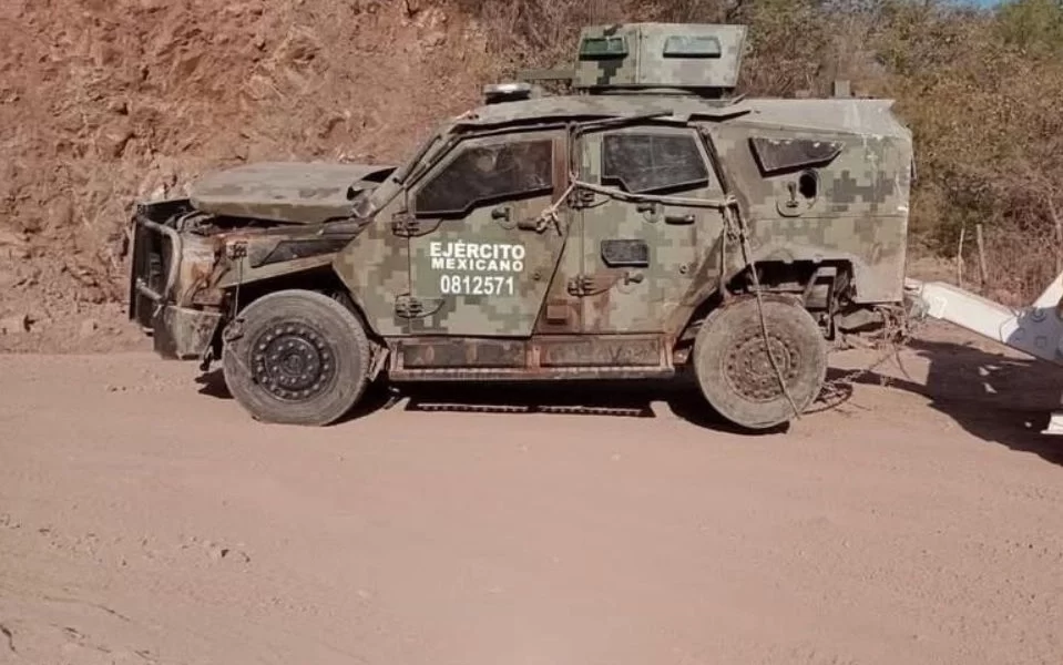 militares muertos por mina del narcotráfico