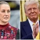 presidenta de México y presidente de Estados Unidos