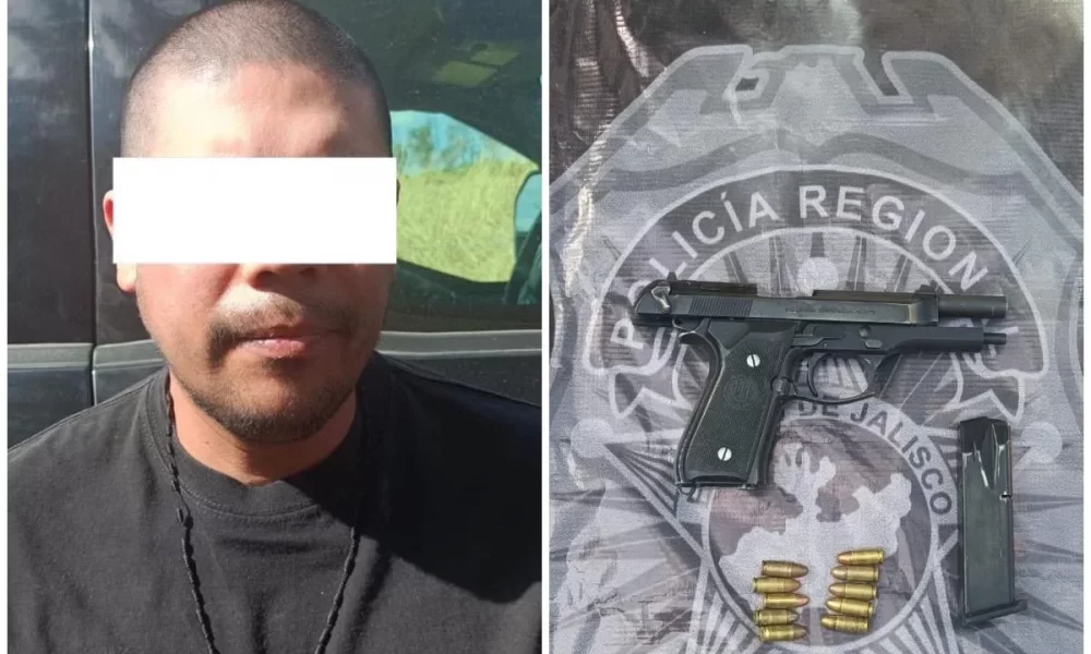 En Teocaltiche fue detenido un sospechoso de varios hechos