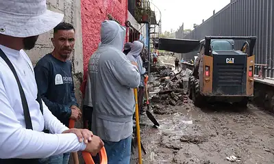 Colonias afectadas por las lluvias en Zapopan